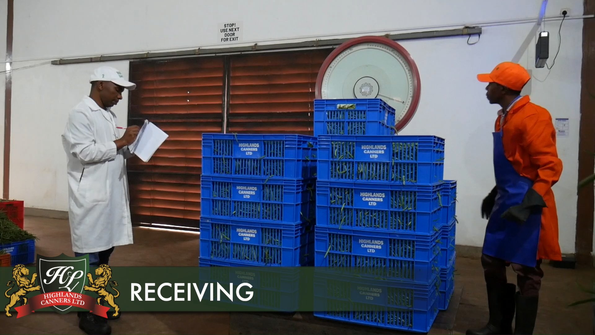 Receiving & Weighing